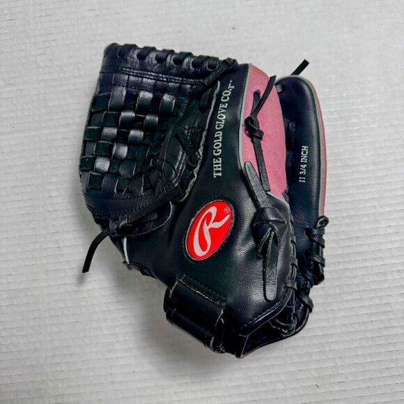 Rawlings Other - Rawlings Fast Pitch Series FP1178-LH Baseball Glove Softball 11.75” Pink Black